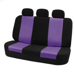 Classic Cloth Seat Covers - Full Set Purple(Classic Cloth Seat Covers Full Set Purple) -FH Group FB102purple 013 f1ad6f84 2ea7 43b3 9fc3 1ae12a8ae9cd