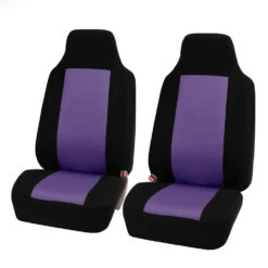 Classic Cloth Seat Covers - Full Set Purple(Classic Cloth Seat Covers Full Set Purple) -FH Group FB102purple 102 a46c183b b650 442d 94b7 e02b6154bf8a