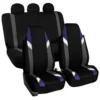 Supreme Modernistic Car Seat Covers - Full Set Blue(Supreme Modernistic Car Seat Covers Full Set Blue)