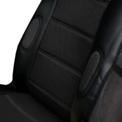 Leatherette Cushion Pads With 3D Air Mesh - Front - Black(Leatherette Cushion Pads With 3d Air Mesh Front Black) 11 Leatherette Cushion Pads With 3D Air Mesh - Front - Black(Leatherette Cushion Pads With 3d Air Mesh Front Black) -FH Group FB202black detail