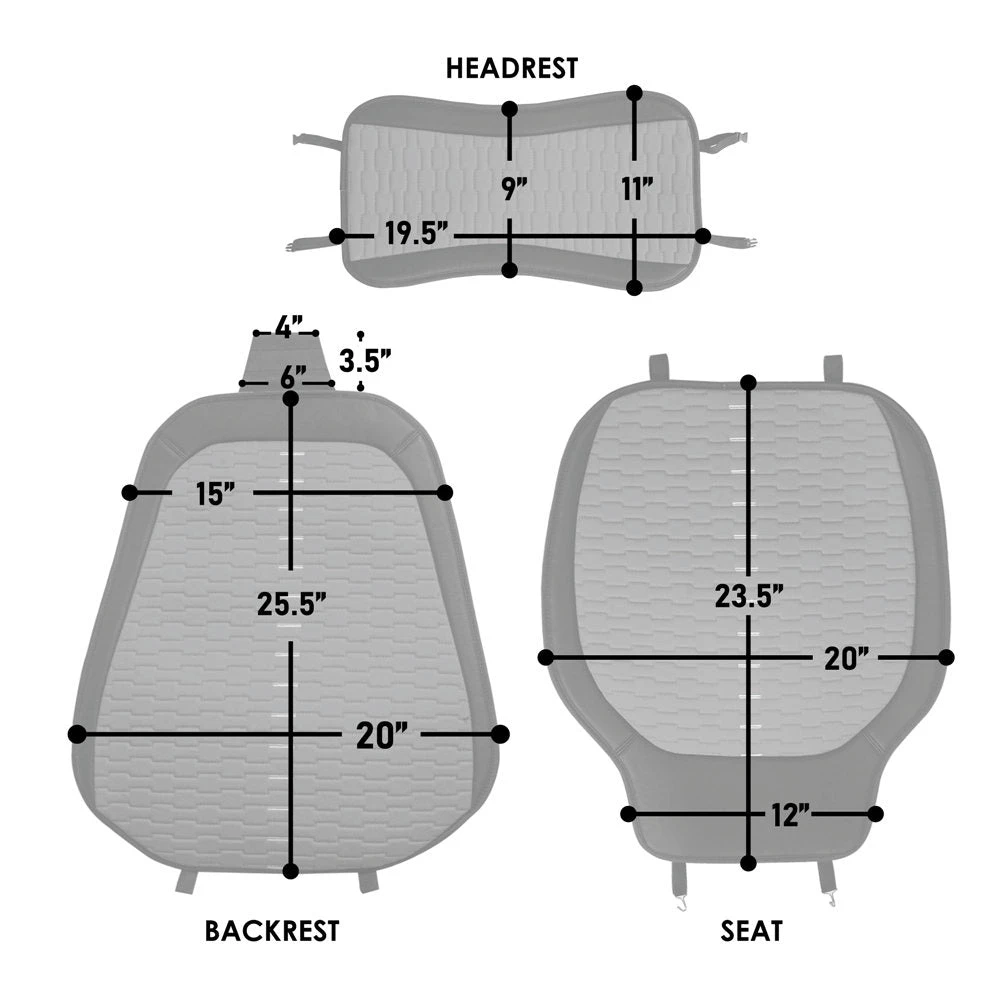 Colorful Ultra Car Seat Cushions - Front Set Pink(Colorful Ultra Car Seat Cushions Front Set Pink) 4 Colorful Ultra Car Seat Cushions - Front Set Pink(Colorful Ultra Car Seat Cushions Front Set Pink) - Image 4