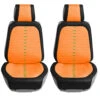 Colorful Ultra Car Seat Cushions - Front Set Orange(Colorful Ultra Car Seat Cushions Front Set Orange)
