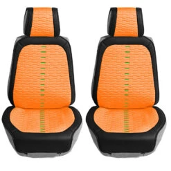 Colorful Ultra Car Seat Cushions - Front Set Orange(Colorful Ultra Car Seat Cushions Front Set Orange)
