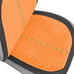 Colorful Ultra Car Seat Cushions - Front Set Orange(Colorful Ultra Car Seat Cushions Front Set Orange) -FH Group FB209102orange 3