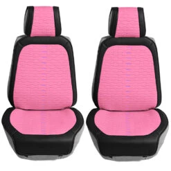 Colorful Ultra Car Seat Cushions - Front Set Pink(Colorful Ultra Car Seat Cushions Front Set Pink)