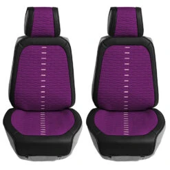 Colorful Ultra Car Seat Cushions - Front Set Purple(Colorful Ultra Car Seat Cushions Front Set Purple)