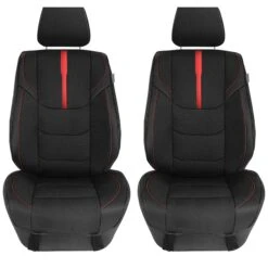 Ultra Sleek Car Seat Cushions - Front Set Red(Ultra Sleek Car Seat Cushions Front Set Red)