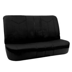 PU Leather Rome Seat Covers - Full Set Black(Pu Leather Rome Seat Covers Full Set Black) -FH Group PU009black010