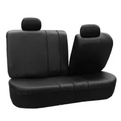 Royal PU Leather Seat Covers- Rear Black(Royal Pu Leather Seat Covers Rear Black) 18 Royal PU Leather Seat Covers- Rear Black(Royal Pu Leather Seat Covers Rear Black) -FH Group PU103black012 split1