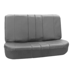Royal PU Leather Seat Covers- Rear Gray(Royal Pu Leather Seat Covers Rear Gray) -FH Group PU103gray010
