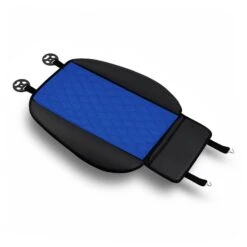 Faux Leather Seat Cushion Pad W/ Front Pocket - Front Set Blue(Faux Leather Seat Cushion Pad W Front Pocket Front Set Blue) -FH Group PU211102blue 1