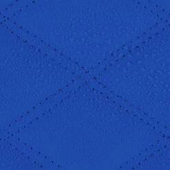 Faux Leather Seat Cushion Pad W/ Front Pocket - Front Set Blue(Faux Leather Seat Cushion Pad W Front Pocket Front Set Blue) -FH Group PU211102blue 6