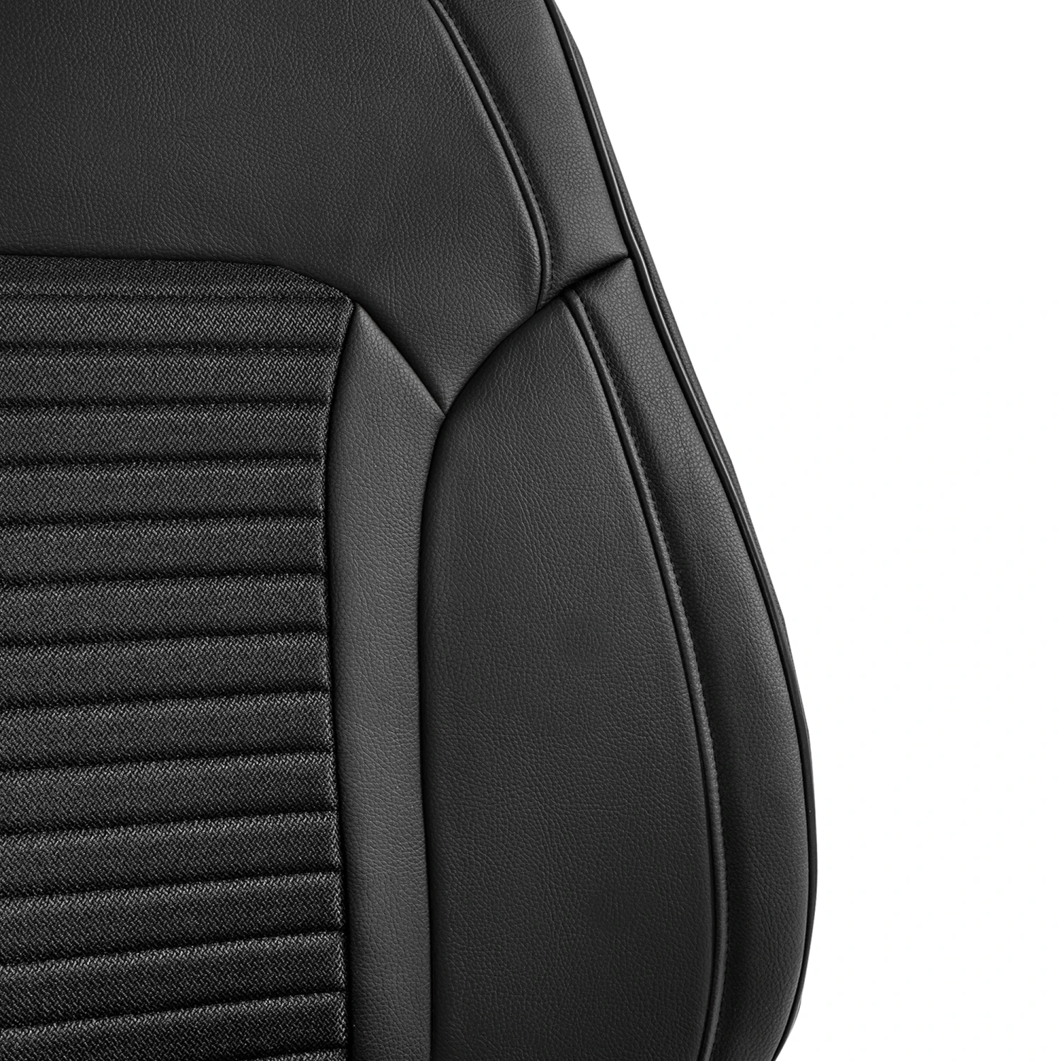 Tour19 Faux Leather 3D Mesh Seat Cushions - Front Set Black(Tour19 Faux Leather 3d Mesh Seat Cushions Front Set Black) 6 Tour19 Faux Leather 3D Mesh Seat Cushions - Front Set Black(Tour19 Faux Leather 3d Mesh Seat Cushions Front Set Black) - Image 6