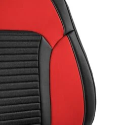 Tour19 Faux Leather 3D Mesh Seat Cushions - Front Set Red(Tour19 Faux Leather 3d Mesh Seat Cushions Front Set Red) 10 Tour19 Faux Leather 3D Mesh Seat Cushions - Front Set Red(Tour19 Faux Leather 3d Mesh Seat Cushions Front Set Red) -FH Group PU219 red CLOSE side2