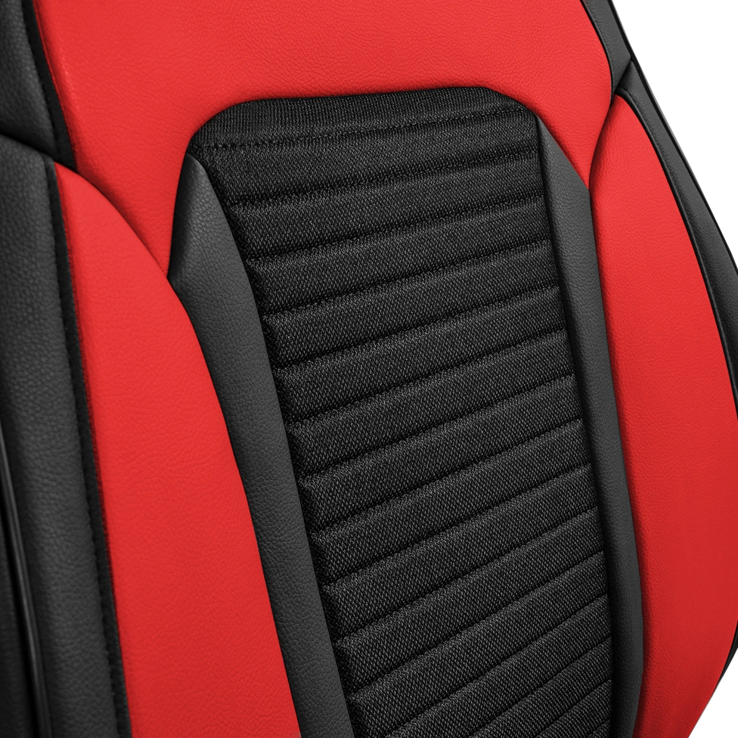 Tour19 Faux Leather 3D Mesh Seat Cushions - Front Set Red(Tour19 Faux Leather 3d Mesh Seat Cushions Front Set Red) 6 Tour19 Faux Leather 3D Mesh Seat Cushions - Front Set Red(Tour19 Faux Leather 3d Mesh Seat Cushions Front Set Red) - Image 6