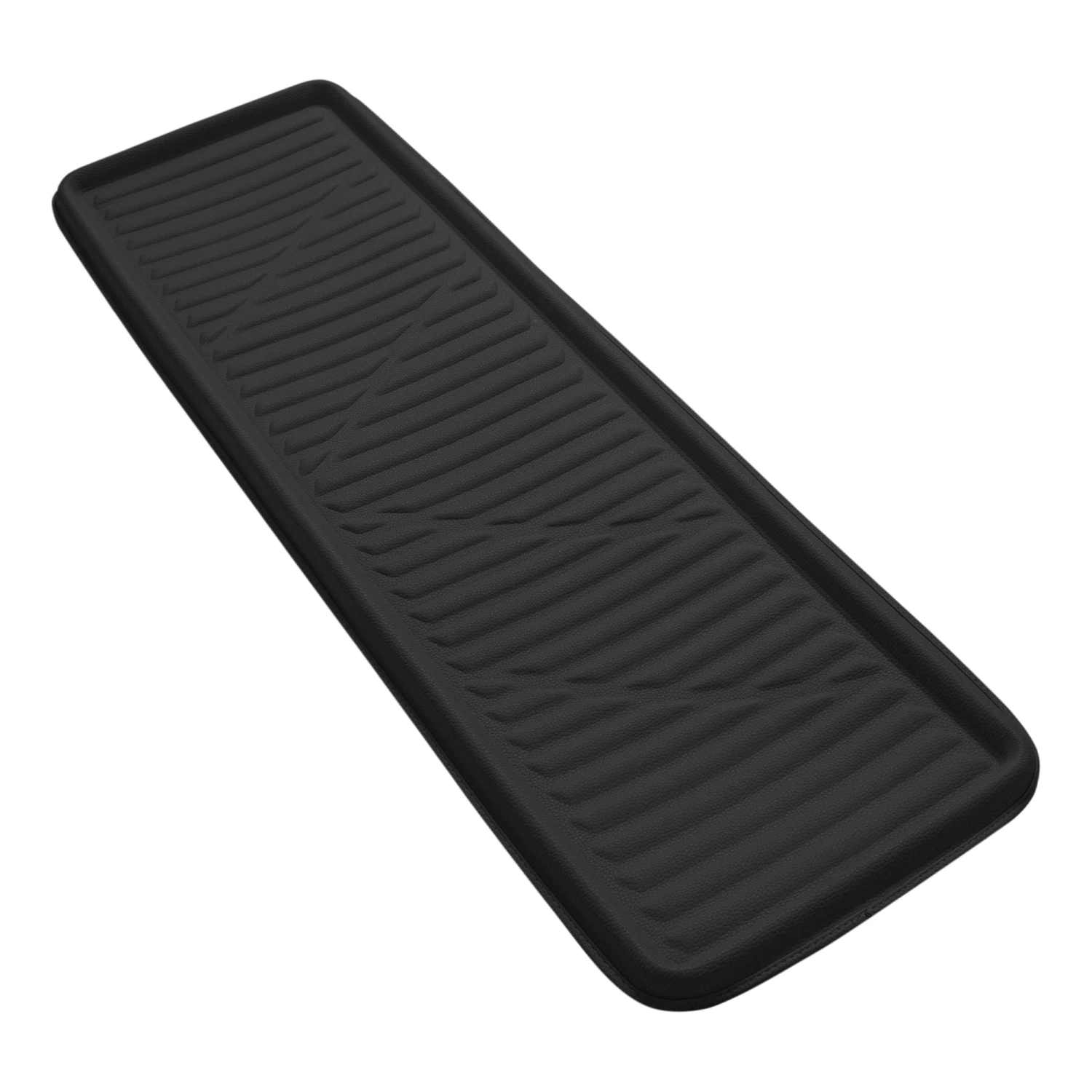 Heavy-Duty Faux Leather Cargo Mat -Universal-fit For Large SUVs And Vans - Black(Heavy Duty Faux Leather Cargo Mat Universal Fit For Large Suvs And Vans Black) 3 Heavy-Duty Faux Leather Cargo Mat -Universal-fit For Large SUVs And Vans - Black(Heavy Duty Faux Leather Cargo Mat Universal Fit For Large Suvs And Vans Black) - Image 3