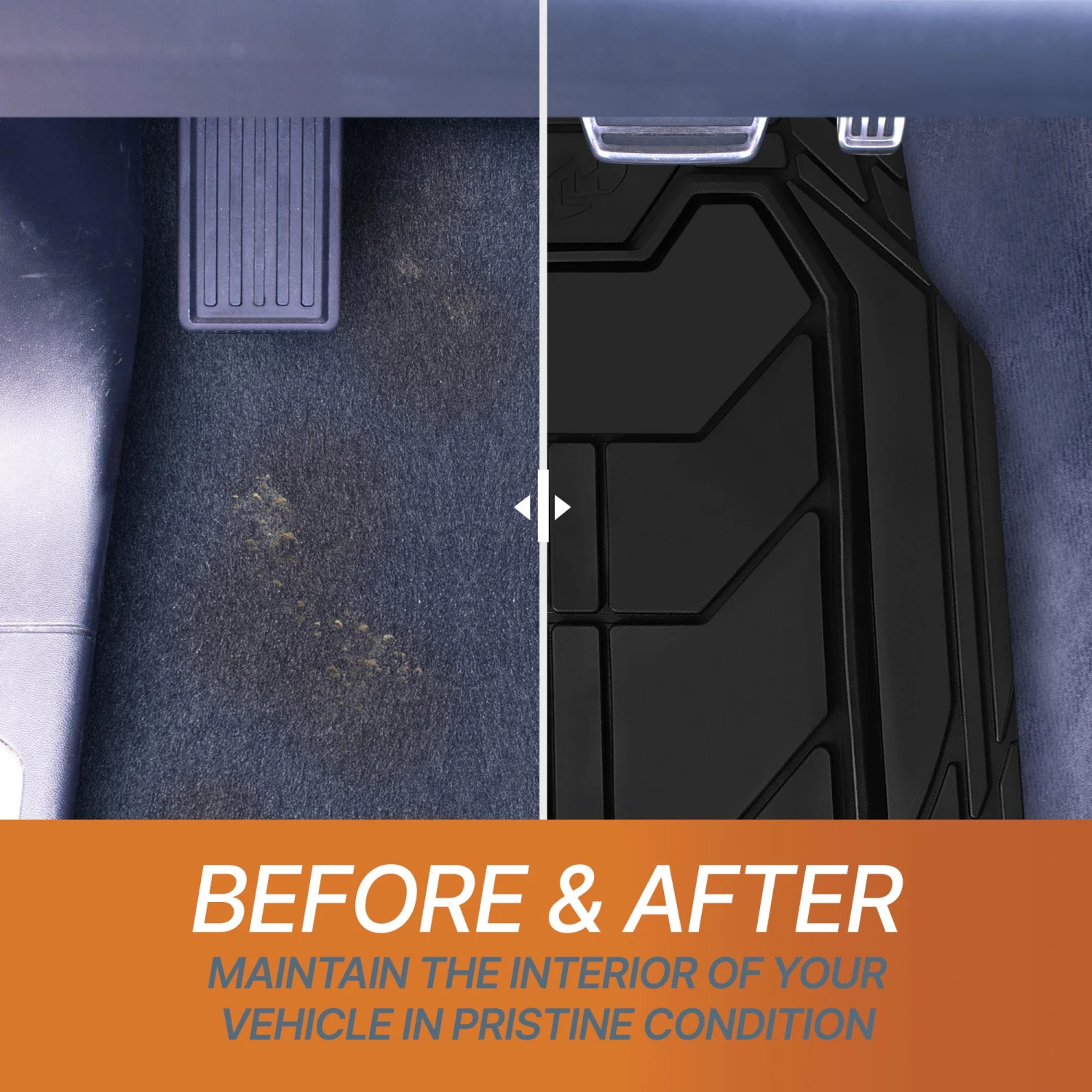 Bold Geometric Car Floor Mats - Full Set Black(Bold Geometric Car Floor Mats Full Set Black) 5 Bold Geometric Car Floor Mats - Full Set Black(Bold Geometric Car Floor Mats Full Set Black) - Image 5