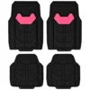 Bold Geometric Car Floor Mats - Full Set Pink(Bold Geometric Car Floor Mats Full Set Pink)