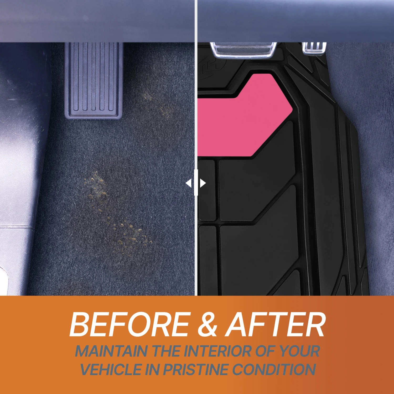 Bold Geometric Car Floor Mats - Full Set Pink(Bold Geometric Car Floor Mats Full Set Pink) 5 Bold Geometric Car Floor Mats - Full Set Pink(Bold Geometric Car Floor Mats Full Set Pink) - Image 5