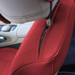 Grande70 Luxe Faux Leather Car Seat Covers With Sleek Pattern - Front Set Burgundy(Grande70 Luxe Faux Leather Car Seat Covers With Sleek Pattern Front Set Burgundy) 12 Grande70 Luxe Faux Leather Car Seat Covers With Sleek Pattern - Front Set Burgundy(Grande70 Luxe Faux Leather Car Seat Covers With Sleek Pattern Front Set Burgundy) -FH Group TP70001 burgundy 6