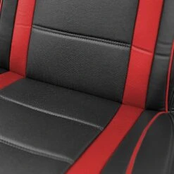 Futuristic Faux Leather Seat Cushions - Rear Bench Red(Futuristic Faux Leather Seat Cushions Rear Bench Red) -FH Group Untitled 1 IGCloseUp e1572277764147