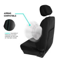 Ultraflex Neoprene Seat Covers - Front Set Black(Neoprene Ultraflex Seat Covers Front Set Black) -FH Group car seatcover fb091102 detail1 784fcc41 4c94 4f68 92e1 a99fc4fb6e3f
