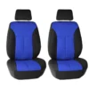 Ultraflex Neoprene Seat Covers - Front Set Blue / Black(Neoprene Ultraflex Seat Covers Front Set Blue Black)