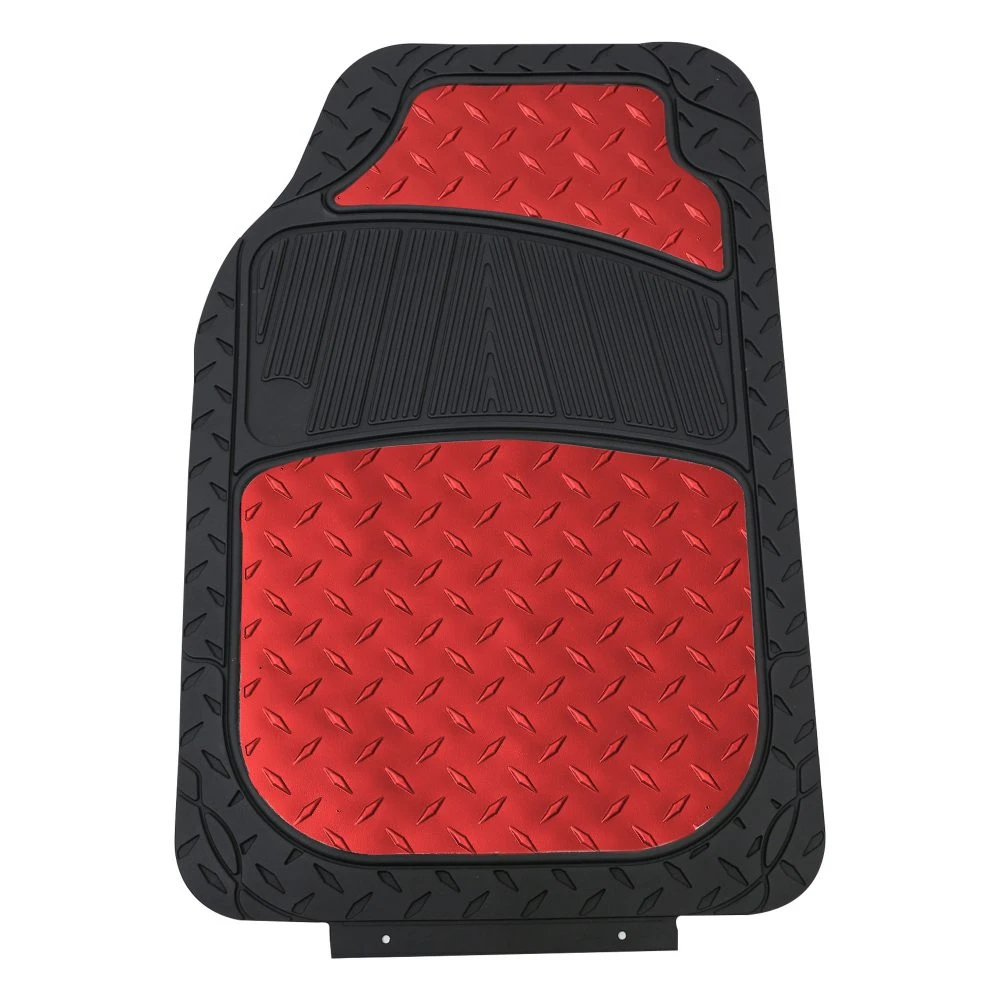 Trimmable ClimaProof High Quality Metallic Non-Slip Rubber Floor Mats - Full Set Red(Trimmable Climaproof High Quality Metallic Non Slip Rubber Floor Mats Full Set Red) 2 Trimmable ClimaProof High Quality Metallic Non-Slip Rubber Floor Mats - Full Set Red(Trimmable Climaproof High Quality Metallic Non Slip Rubber Floor Mats Full Set Red) - Image 2