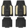 High Quality Rubber Floor Mats - Full Set Beige(High Quality Rubber Floor Mats Full Set Beige)