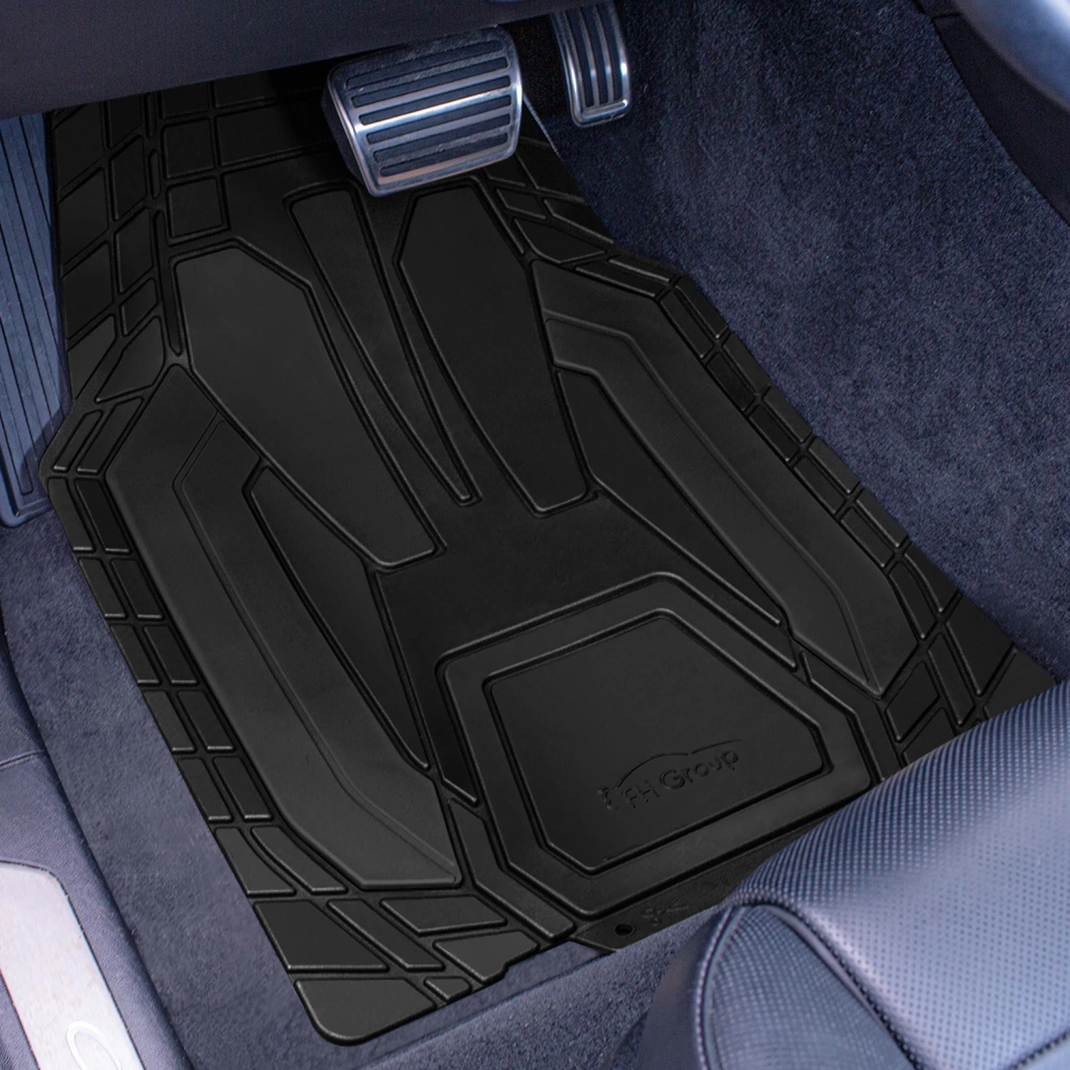 High Quality Rubber Floor Mats - Full Set Black(High Quality Rubber Floor Mats Full Set Black 1) 2 High Quality Rubber Floor Mats - Full Set Black(High Quality Rubber Floor Mats Full Set Black 1) - Image 2