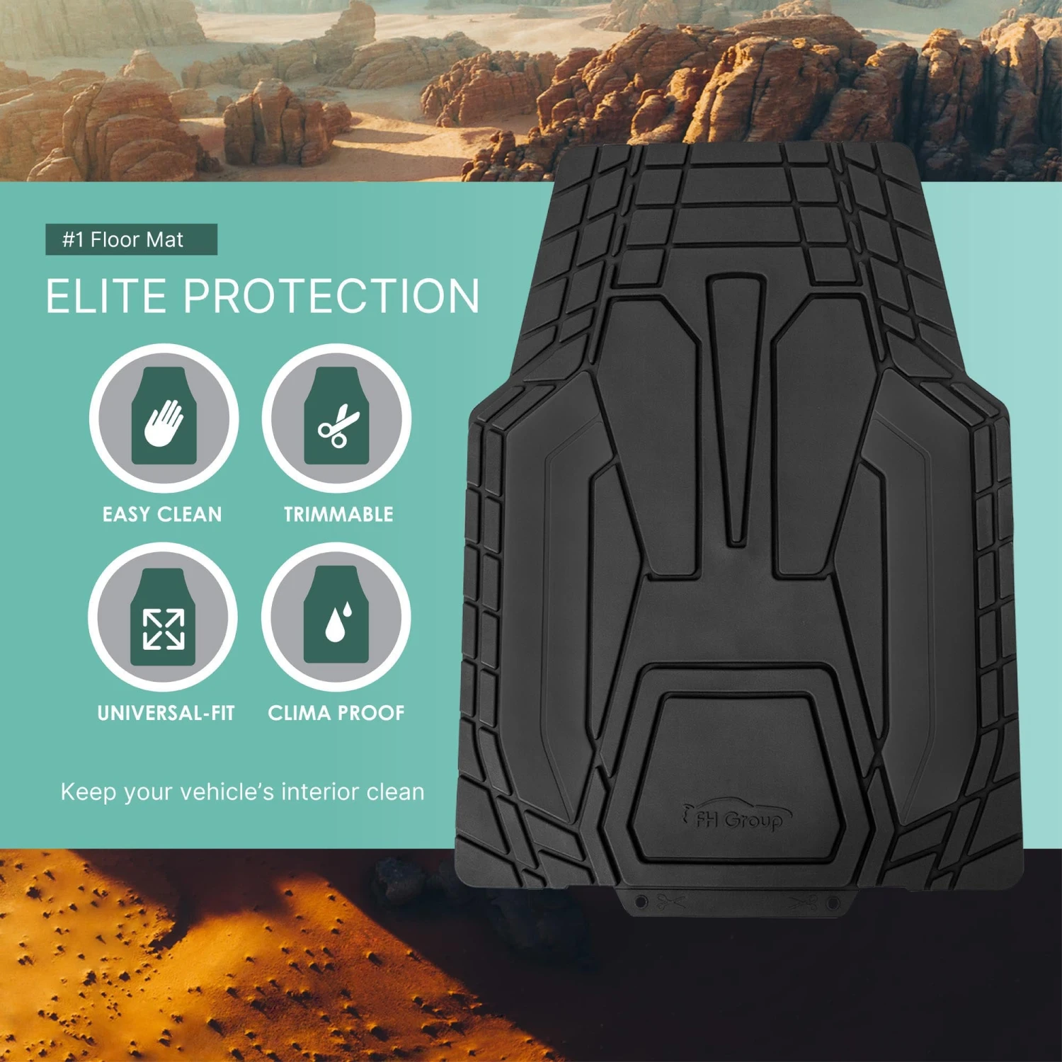 High Quality Rubber Floor Mats - Full Set Black(High Quality Rubber Floor Mats Full Set Black 1) 4 High Quality Rubber Floor Mats - Full Set Black(High Quality Rubber Floor Mats Full Set Black 1) - Image 4