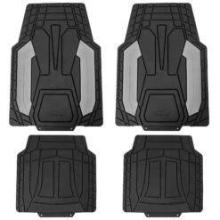 High Quality Rubber Floor Mats - Full Set Gray(Copy Of High Quality Rubber Floor Mats Full Set Gray)