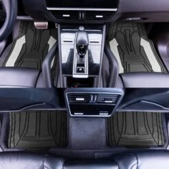 High Quality Rubber Floor Mats - Full Set Gray(Copy Of High Quality Rubber Floor Mats Full Set Gray) -FH Group f11329 gray 3