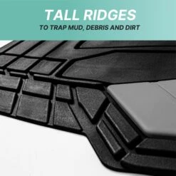 High Quality Rubber Floor Mats - Full Set Gray(Copy Of High Quality Rubber Floor Mats Full Set Gray) -FH Group f11329 gray 6