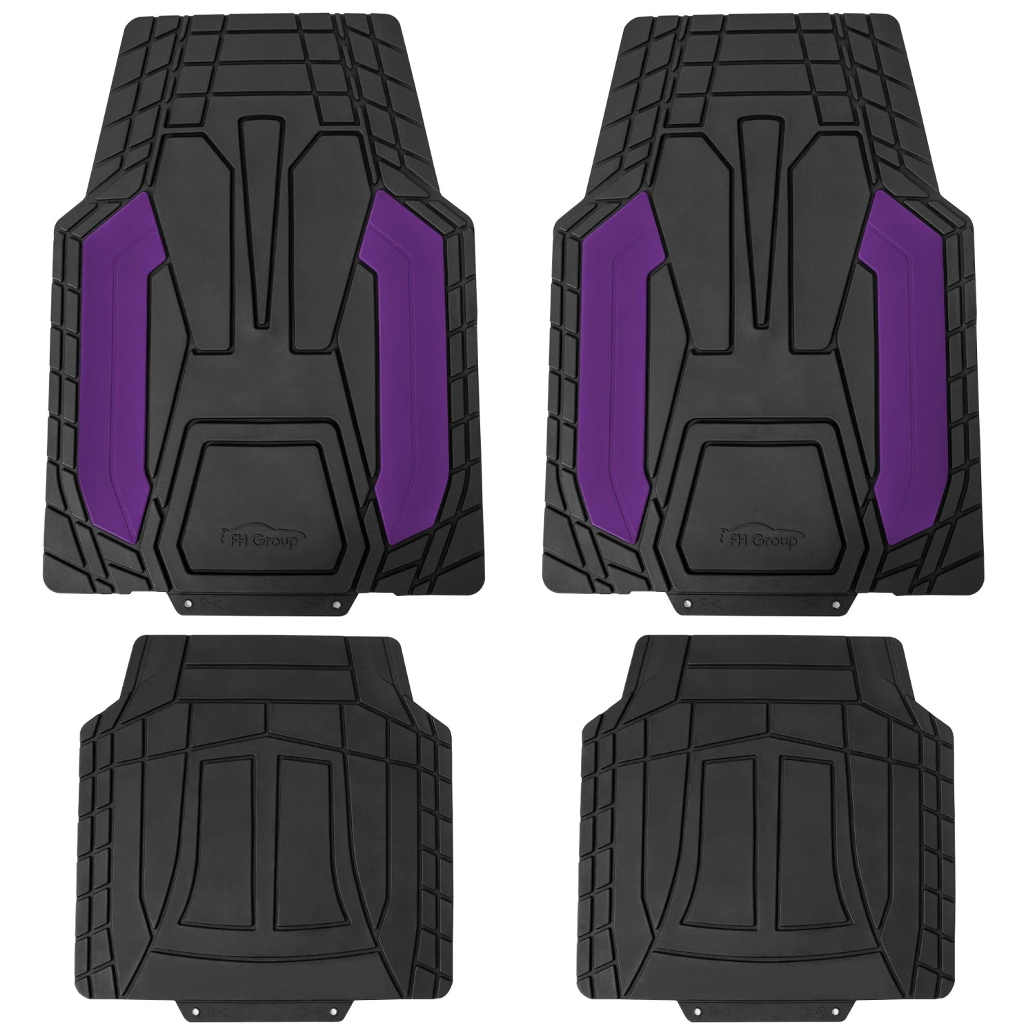 High Quality Rubber Floor Mats - Full Set Purple(High Quality Rubber Floor Mats Full Set Purple) 1 High Quality Rubber Floor Mats - Full Set Purple(High Quality Rubber Floor Mats Full Set Purple)