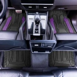 High Quality Rubber Floor Mats - Full Set Purple(High Quality Rubber Floor Mats Full Set Purple) 9 High Quality Rubber Floor Mats - Full Set Purple(High Quality Rubber Floor Mats Full Set Purple) -FH Group f11329 purple 3