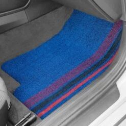 DIY Ultra Waterproof Trimmable Non-Slip Vinyl Floor Mats Striped Blue(Diy Ultra Waterproof Trimmable Non Slip Vinyl Floor Mats Striped Blue) 9 DIY Ultra Waterproof Trimmable Non-Slip Vinyl Floor Mats Striped Blue(Diy Ultra Waterproof Trimmable Non Slip Vinyl Floor Mats Striped Blue) -FH Group f12021blue passenger v2 1 e1615817104279