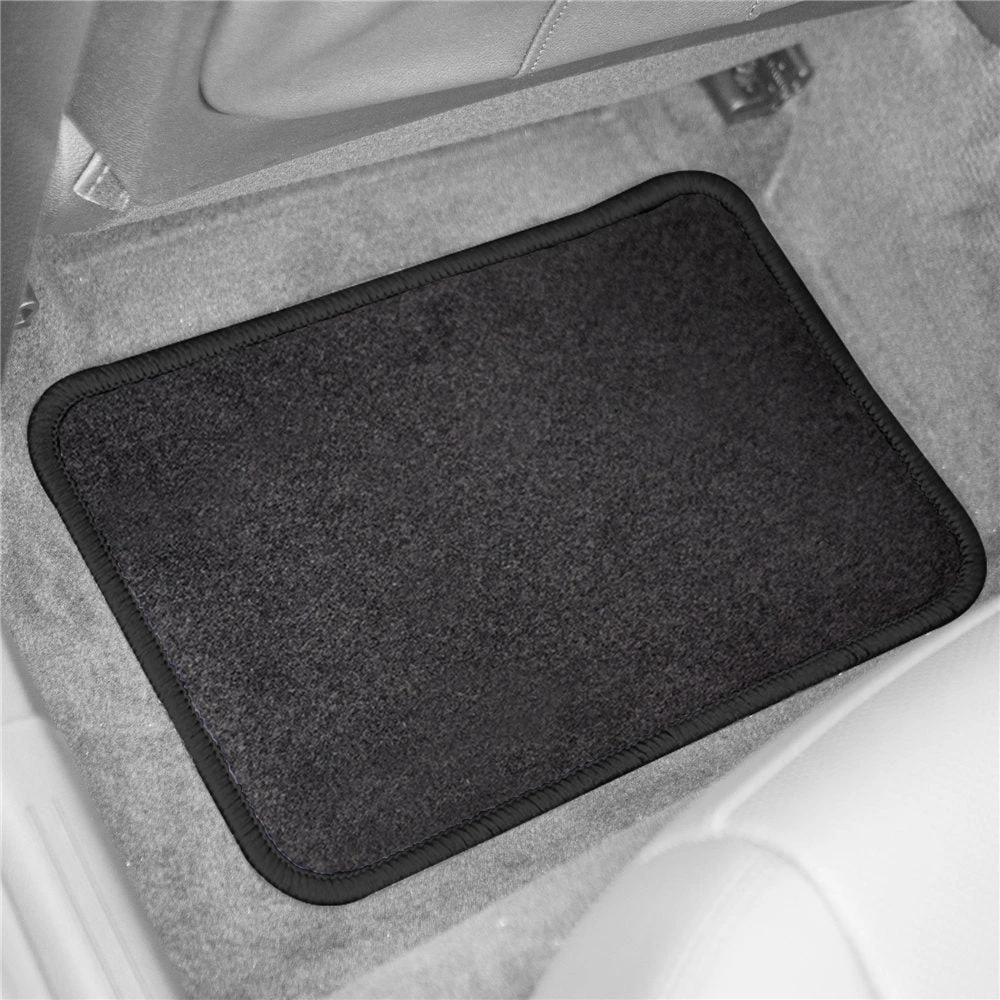 Mod Non-Slip Carpet Floor Mats With Colorful Stitching - Full Set Black(Mod Non Slip Carpet Floor Mats With Colorful Stitching Full Set Black) 5 Mod Non-Slip Carpet Floor Mats With Colorful Stitching - Full Set Black(Mod Non Slip Carpet Floor Mats With Colorful Stitching Full Set Black) - Image 5