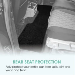 Premium Non-Slip Carpet Floor Mats - Full Set Black(Premium Non Slip Carpet Floor Mats Full Set Black) -FH Group f14405 f14406 black 5 54c8bd17 7de0 48cd 8f19 717c0496c0dc