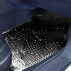 Metallic Finish Non-Slip Rubber Backing Floor Mats - Full Set Red(Metallic Finish Non Slip Rubber Backing Floor Mats Full Set Red) 15 Metallic Finish Non-Slip Rubber Backing Floor Mats - Full Set Red(Metallic Finish Non Slip Rubber Backing Floor Mats Full Set Red) -FH Group f14410 black interior e1576533025433 04b4e057 95f0 4aa7 9ee1 ff446e1c225b