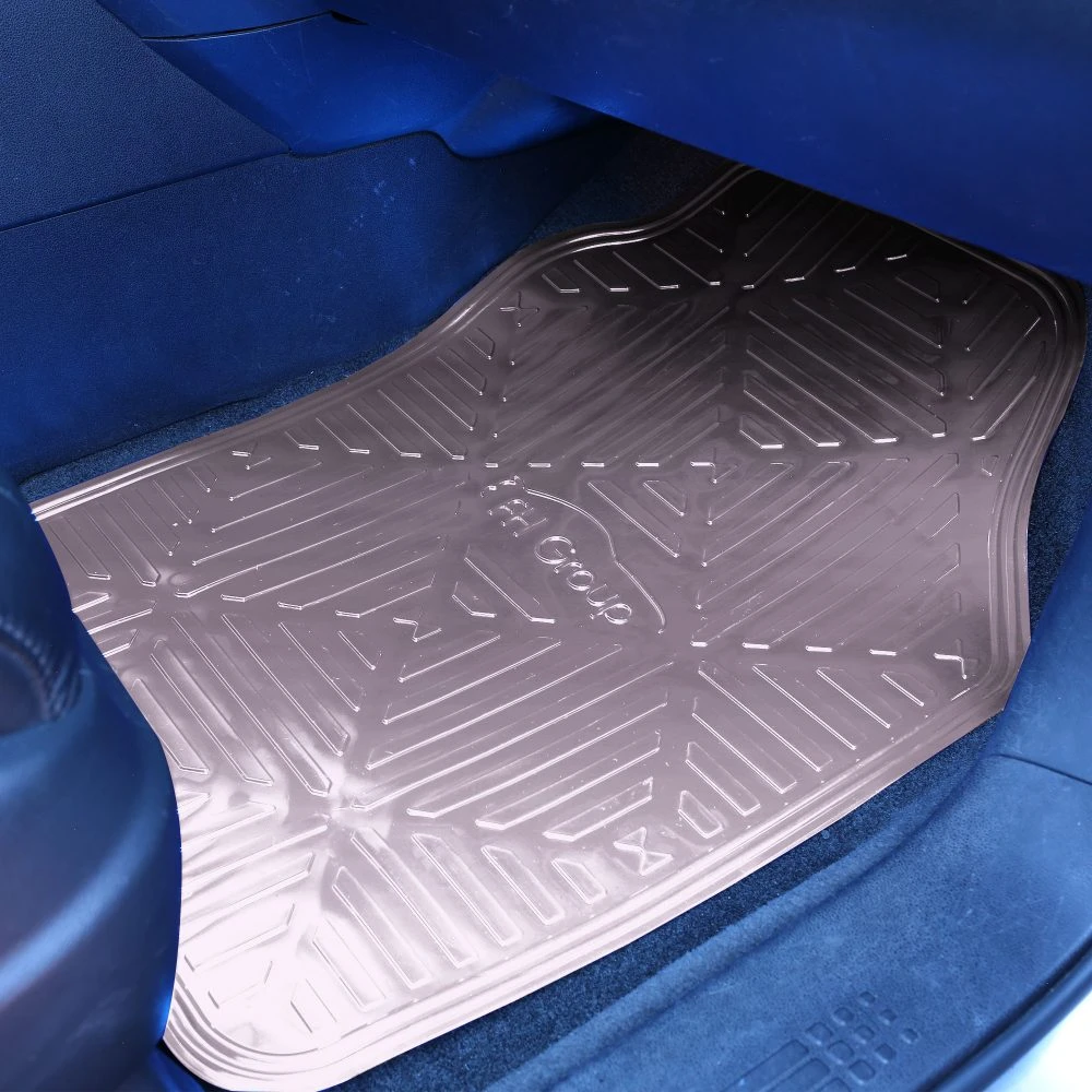 Metallic Finish Non-Slip Rubber Backing Floor Mats - Full Set Charcoal(Metallic Finish Non Slip Rubber Backing Floor Mats Full Set Charcoal) 5 Metallic Finish Non-Slip Rubber Backing Floor Mats - Full Set Charcoal(Metallic Finish Non Slip Rubber Backing Floor Mats Full Set Charcoal) - Image 5