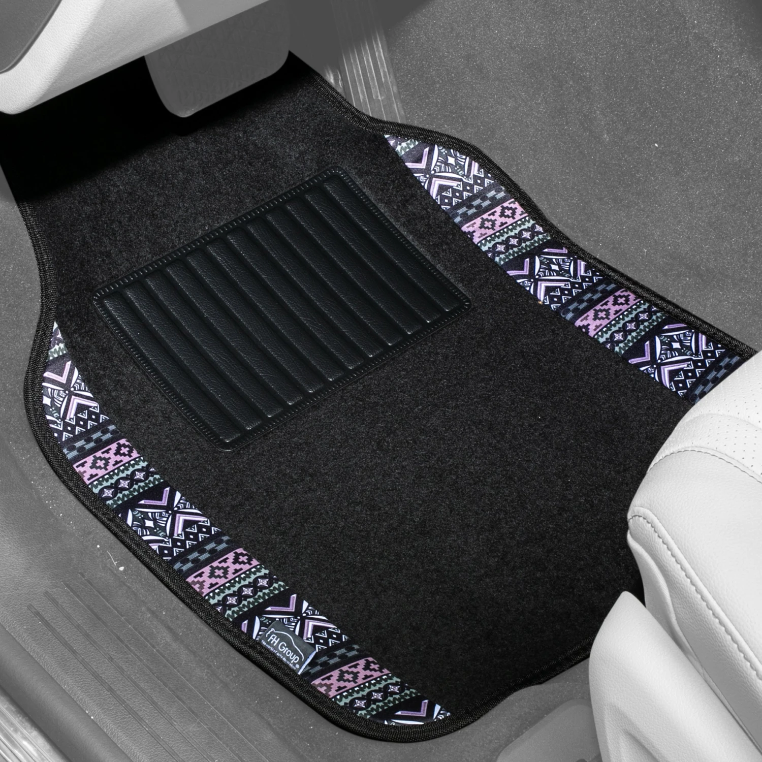 Mesa11 Southwestern Print Non-Slip Carpet Floor Mats - Full Set Purple(Mesa11 Southwestern Print Non Slip Carpet Floor Mats Full Set Purple) 2 Mesa11 Southwestern Print Non-Slip Carpet Floor Mats - Full Set Purple(Mesa11 Southwestern Print Non Slip Carpet Floor Mats Full Set Purple) - Image 2