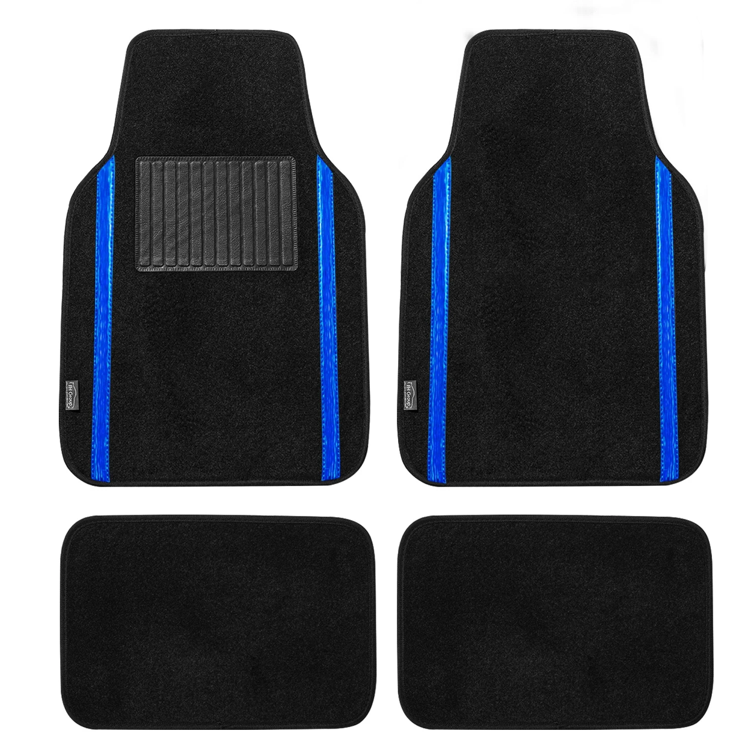 Galaxy13 Metallic Stripe Non-Slip Carpet Floor Mats - Full Set Blue(Galaxy13 Metallic Stripe Non Slip Carpet Floor Mats Full Set Blue) 1 Galaxy13 Metallic Stripe Non-Slip Carpet Floor Mats - Full Set Blue(Galaxy13 Metallic Stripe Non Slip Carpet Floor Mats Full Set Blue)