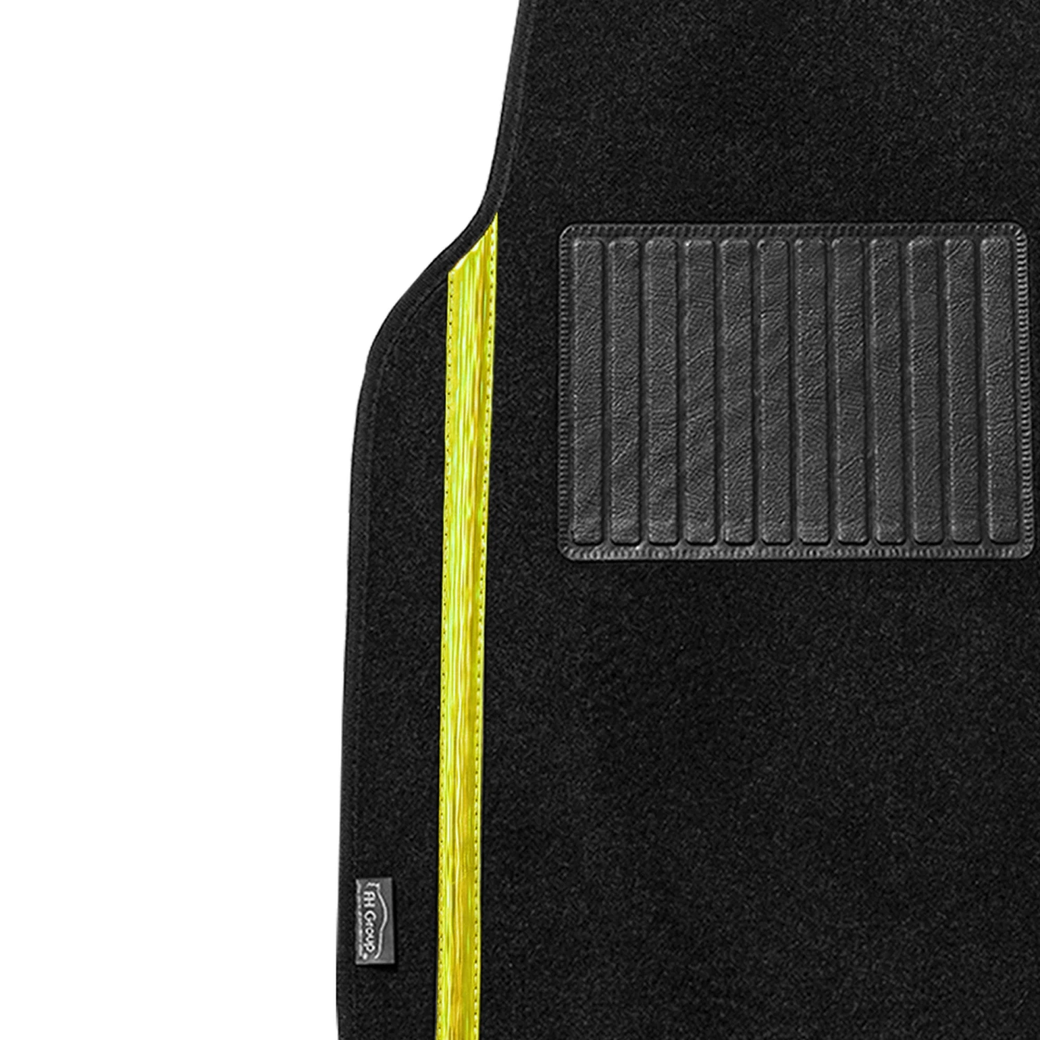 Galaxy13 Metallic Stripe Non-Slip Carpet Floor Mats - Full Set Yellow(Galaxy13 Metallic Stripe Non Slip Carpet Floor Mats Full Set Yellow) 3 Galaxy13 Metallic Stripe Non-Slip Carpet Floor Mats - Full Set Yellow(Galaxy13 Metallic Stripe Non Slip Carpet Floor Mats Full Set Yellow) - Image 3