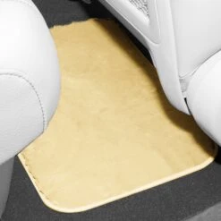 Doe16 Faux Rabbit Fur Non-Slip Floor Mats - Full Set Beige(Doe16 Faux Rabbit Fur Non Slip Floor Mats Full Set Beige) 10 Doe16 Faux Rabbit Fur Non-Slip Floor Mats - Full Set Beige(Doe16 Faux Rabbit Fur Non Slip Floor Mats Full Set Beige) -FH Group f14416beige 4 v2