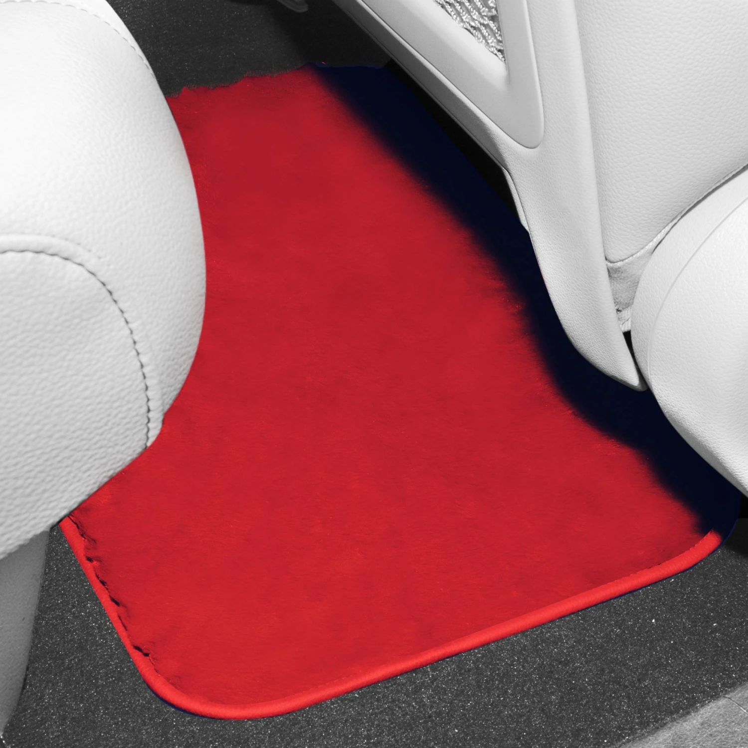 Doe16 Faux Rabbit Fur Non-Slip Floor Mats - Full Set Red(Doe16 Faux Rabbit Fur Non Slip Floor Mats Full Set Red) 4 Doe16 Faux Rabbit Fur Non-Slip Floor Mats - Full Set Red(Doe16 Faux Rabbit Fur Non Slip Floor Mats Full Set Red) - Image 4