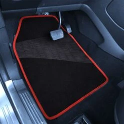 Color-Trimmed Non-Slip Carpet Floor Mats With Rubber Heel Pad - Full Set Red(Color Trimmed Non Slip Carpet Floor Mats With Rubber Heel Pad Full Set Red) 8 Color-Trimmed Non-Slip Carpet Floor Mats With Rubber Heel Pad - Full Set Red(Color Trimmed Non Slip Carpet Floor Mats With Rubber Heel Pad Full Set Red) -FH Group f14503red interior driver v3 e1596033394771