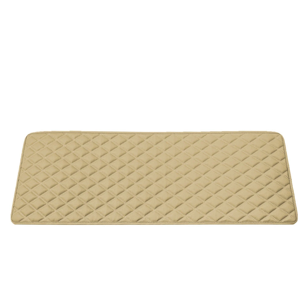 Deluxe Heavy-Duty Diamond Pattern Multi-Purpose Non-Slip Faux Leather Cargo Liner Beige, 14(Deluxe Heavy Duty Diamond Pattern Multi Purpose Non Slip Faux Leather Cargo Liner Beige) 4 Deluxe Heavy-Duty Diamond Pattern Multi-Purpose Non-Slip Faux Leather Cargo Liner Beige, 14(Deluxe Heavy Duty Diamond Pattern Multi Purpose Non Slip Faux Leather Cargo Liner Beige) - Image 4