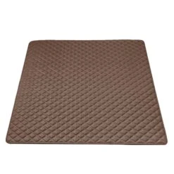 Deluxe Heavy-Duty Diamond Pattern Multi-Purpose Non-Slip Faux Leather Cargo Liner Brown, 46(Deluxe Heavy Duty Diamond Pattern Multi Purpose Non Slip Faux Leather Cargo Liner Brown 46) -FH Group f16501brown46 02