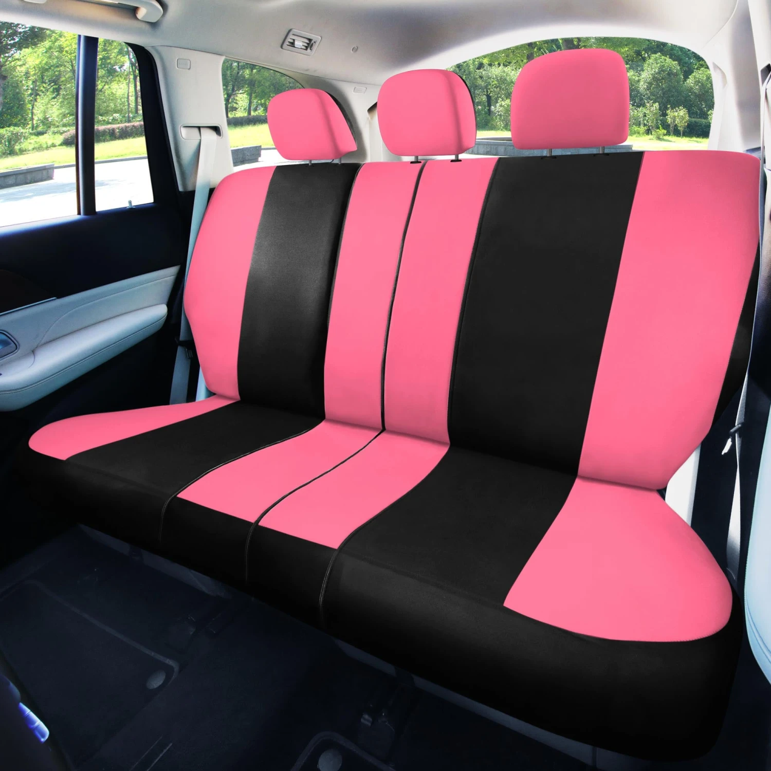 Light & Breezy Flat Cloth Seat Covers - Combo Set Pink(Light Amp Breezy Flat Cloth Seat Covers Combo Set Pink) 4 Light & Breezy Flat Cloth Seat Covers - Combo Set Pink(Light Amp Breezy Flat Cloth Seat Covers Combo Set Pink) - Image 4